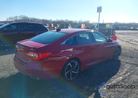 2021 Honda Accord Sport from USA, damaged, VIN 1HGCV1F33MA066694